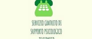 SUPPORTO PSICOLOGICO TELEFONICO